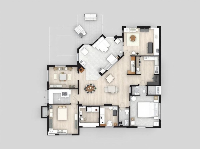 AI室內平面圖生成器 @ 香港地產代理平台 HK Estate Agent