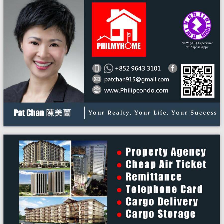 地产代理人 Estate Agent: Pat CHAN 陳美蘭